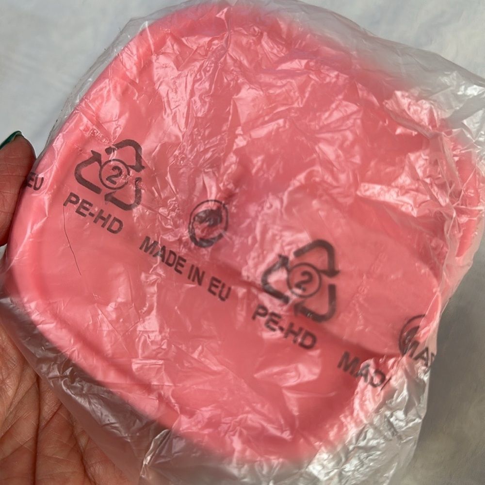 Tupperware Container Pour Spout Pink 24 oz - Picture 3 of 5